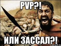 PVP?! ИЛИ ЗАССАЛ?!