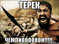 Терек Чемпиоооооон!!!!!..