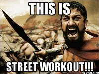 This is Street Workout!!!