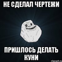 НЕ СДЕЛАЛ ЧЕРТЕЖИ ПРИШЛОСЬ ДЕЛАТЬ КУНИ