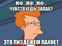 мф...мф...мф... Чувствуешь запах? Это пиздежем пахнет