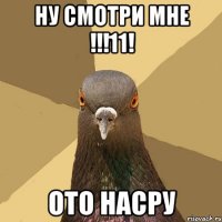 ну смотри мне !!!11! ото насру