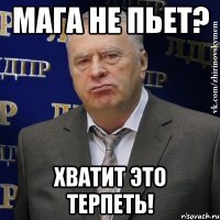 Мага не пьет? Хватит это терпеть!