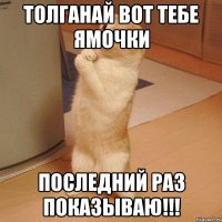 Толганай вот тебе ямочки Последний раз показываю!!!