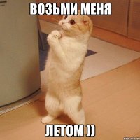 возьми меня летом ))