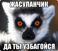 Жасуланчик Да ты УЗБАГОЙСЯ