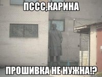 Пссс,Карина Прошивка не нужна!?