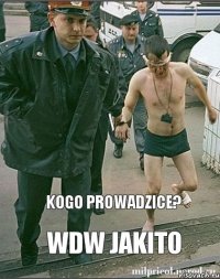 Kogo prowadzice? WDW jakito