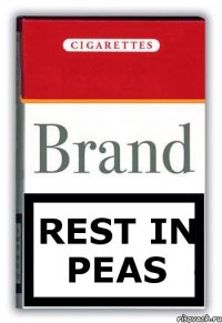 Rest In peas