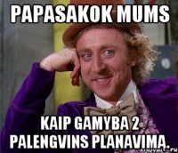 Papasakok mums Kaip Gamyba 2 palengvins planavimą.