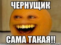 Чернущик сама такая!!