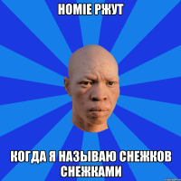 homie ржут когда я называю снежков снежками