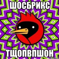ШОСБРИКС ТЩОПВПШОН