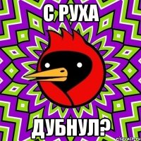 С руха Дубнул?