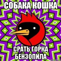 Собака кошка СРать горка бензопила