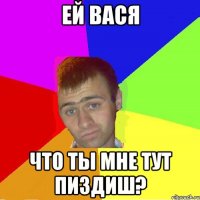 ей вася что ты мне тут пиздиш?