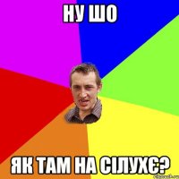 Ну шо Як там на сілухє?