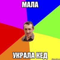 мала украла кед