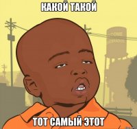 какой такой тот самый этот