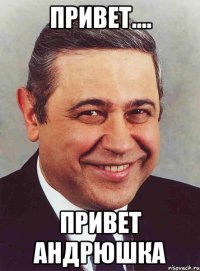 Привет.... Привет Андрюшка