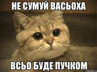 Не сумуй Васьоха Всьо буде пучком