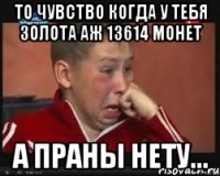 ТО ЧУВСТВО КОГДА У ТЕБЯ ЗОЛОТА АЖ 13614 МОНЕТ А ПРАНЫ НЕТУ...