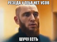 Резеда у тебя нет усов Шучу есть