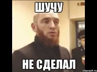 ШУЧУ НЕ СДЕЛАЛ