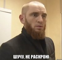  Шучу, не раскрою