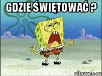 Gdzie świętować ? 