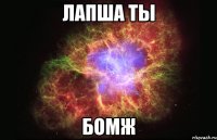 Лапша ТЫ БОМЖ