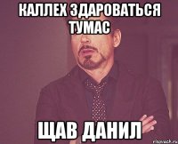 каллех здароваться тумас щав данил