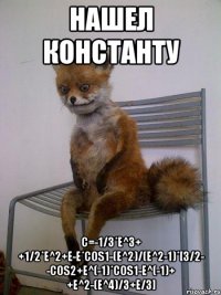 Нашел константу С=-1/3*e^3+ +1/2*e^2+e-e*cos1-(e^2)/(e^2-1)*[3/2- -cos2+e^(-1)*cos1-e^(-1)+ +e^2-(e^4)/3+e/3]