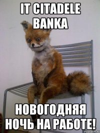 IT Citadele Banka Новогодняя ночь на работе!