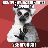 ДВА ТРЕНЕРА РАЗВЛЕКАЮТСЯ СПАРРИНГОМ УЗБАГОЙСЯ!