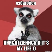  Присоеденись к it's my life ))