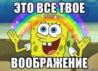 это все твое воображение