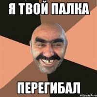 Я ТВОЙ ПАЛКА ПЕРЕГИБАЛ