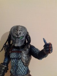 Создать мем awesome predator