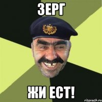 зерг жи ест!