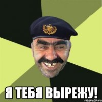  Я тебя вырежу!