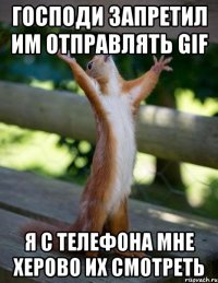 господи Запретил им отправлять gif я с телефона мне херово их смотреть