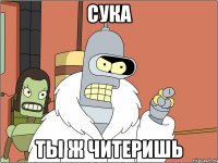 сука ты ж читеришь