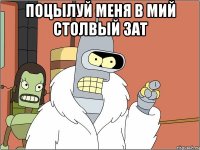 поцылуй меня в мий столвый зат 