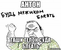 Антон Таши телок суда блеать