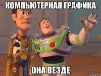 Компьютерная графика она везде