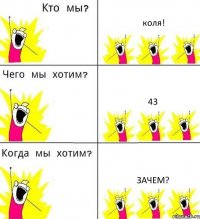 коля! 43 зачем?