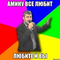 амину все любит любите и вы