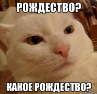 Рождество? какое Рождество?