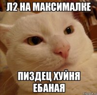 Л2 НА МАКСИМАЛКЕ ПИЗДЕЦ ХУЙНЯ ЕБАНАЯ